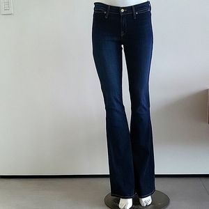 Joie mid raise mini flared jeans
